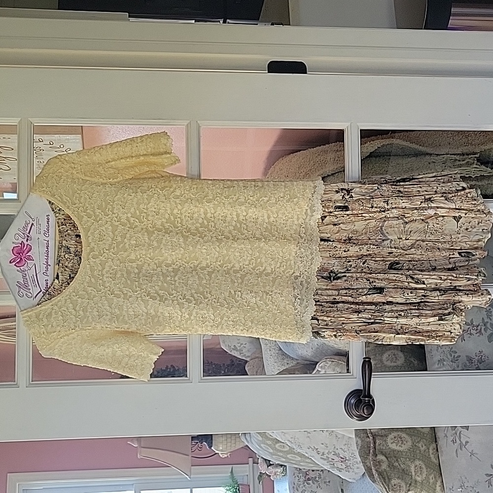 FloralSkirt and top set